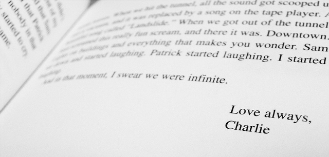 perks of being a wallflower charlie quotes