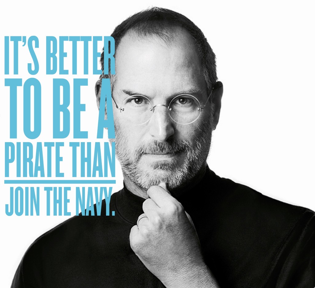 steve jobs pirate